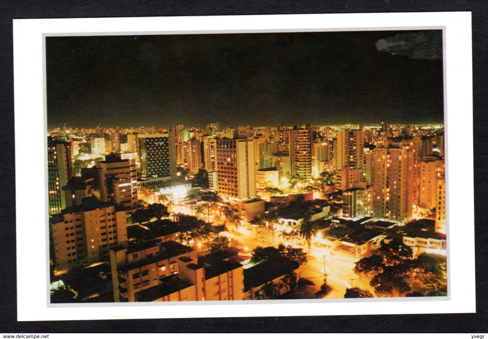 - BRESIL - Goiânia - Vue Aérienne De Setor Oeste , La Nuit - Goiânia