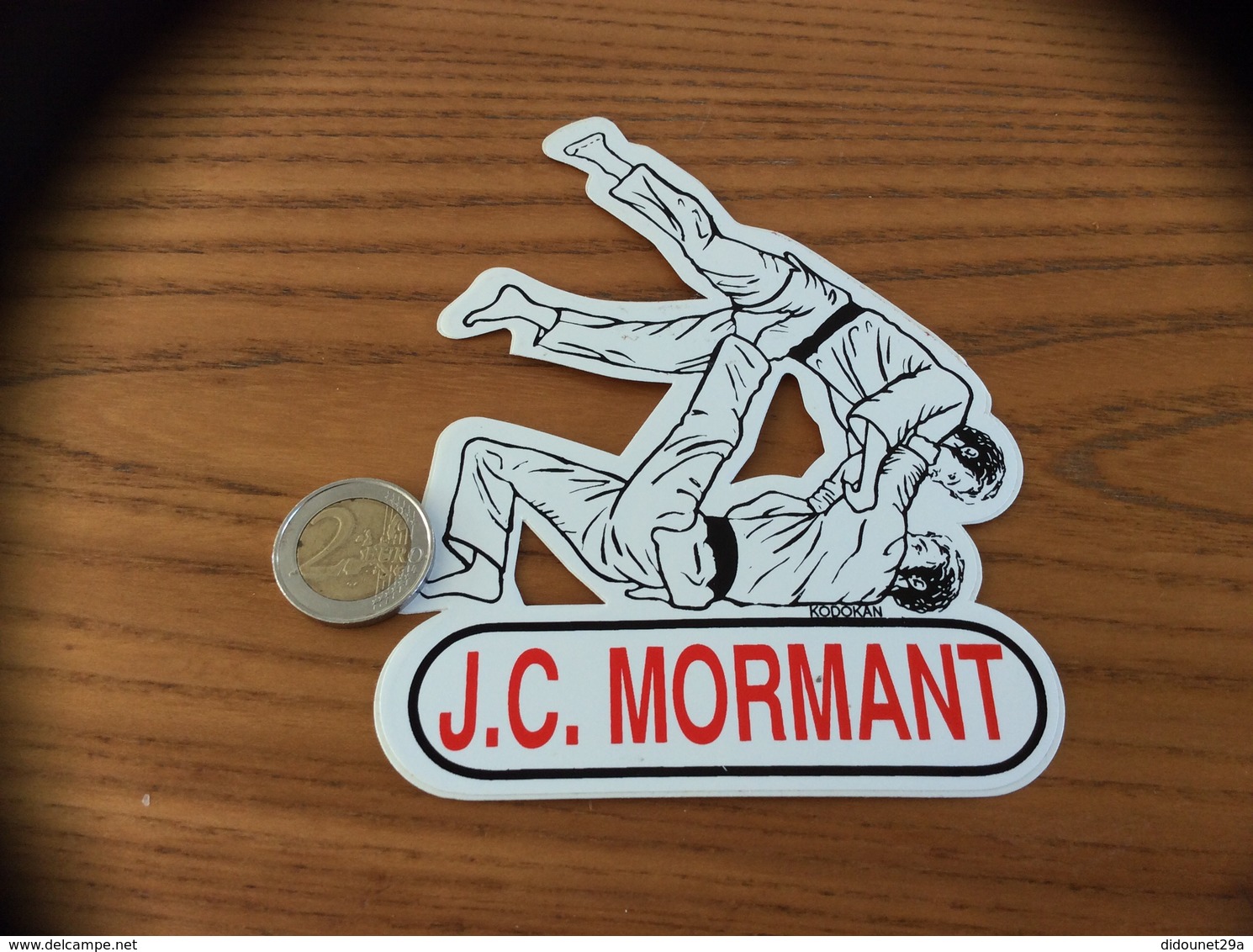 AUTOCOLLANT, Sticker «JC MORMANT (77)» (JUDO CLUB) - Autocollants