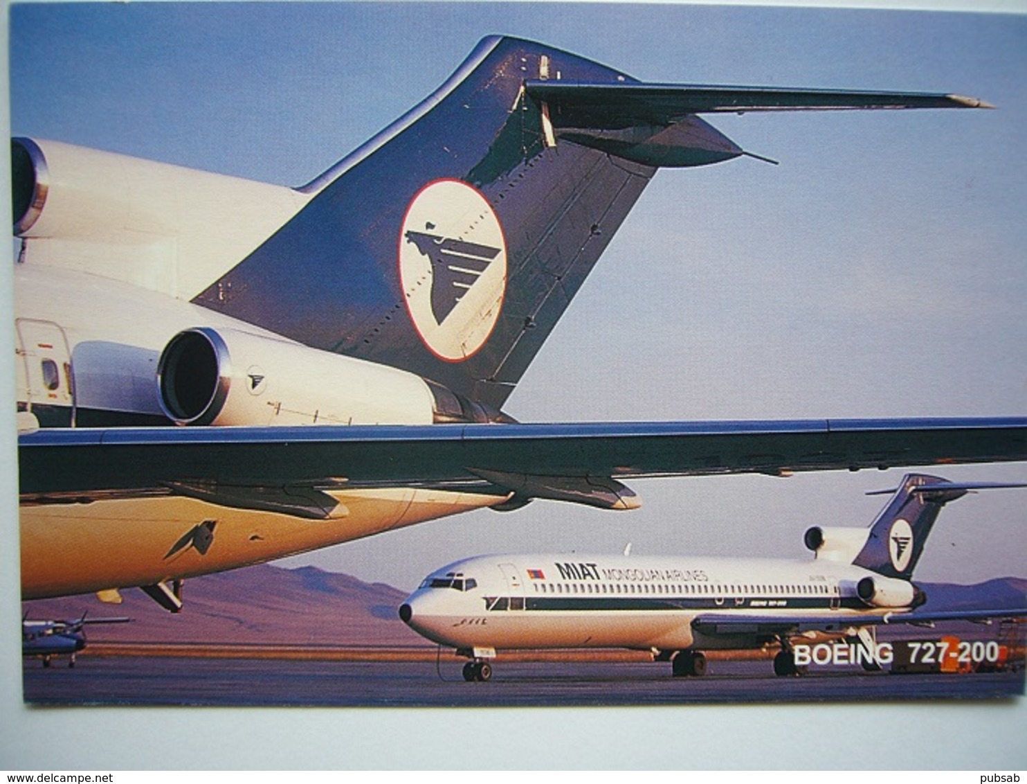 Avion / Airplane / MIAT / Boeing B 727-200 / Airline Issue - 1946-....: Era Moderna