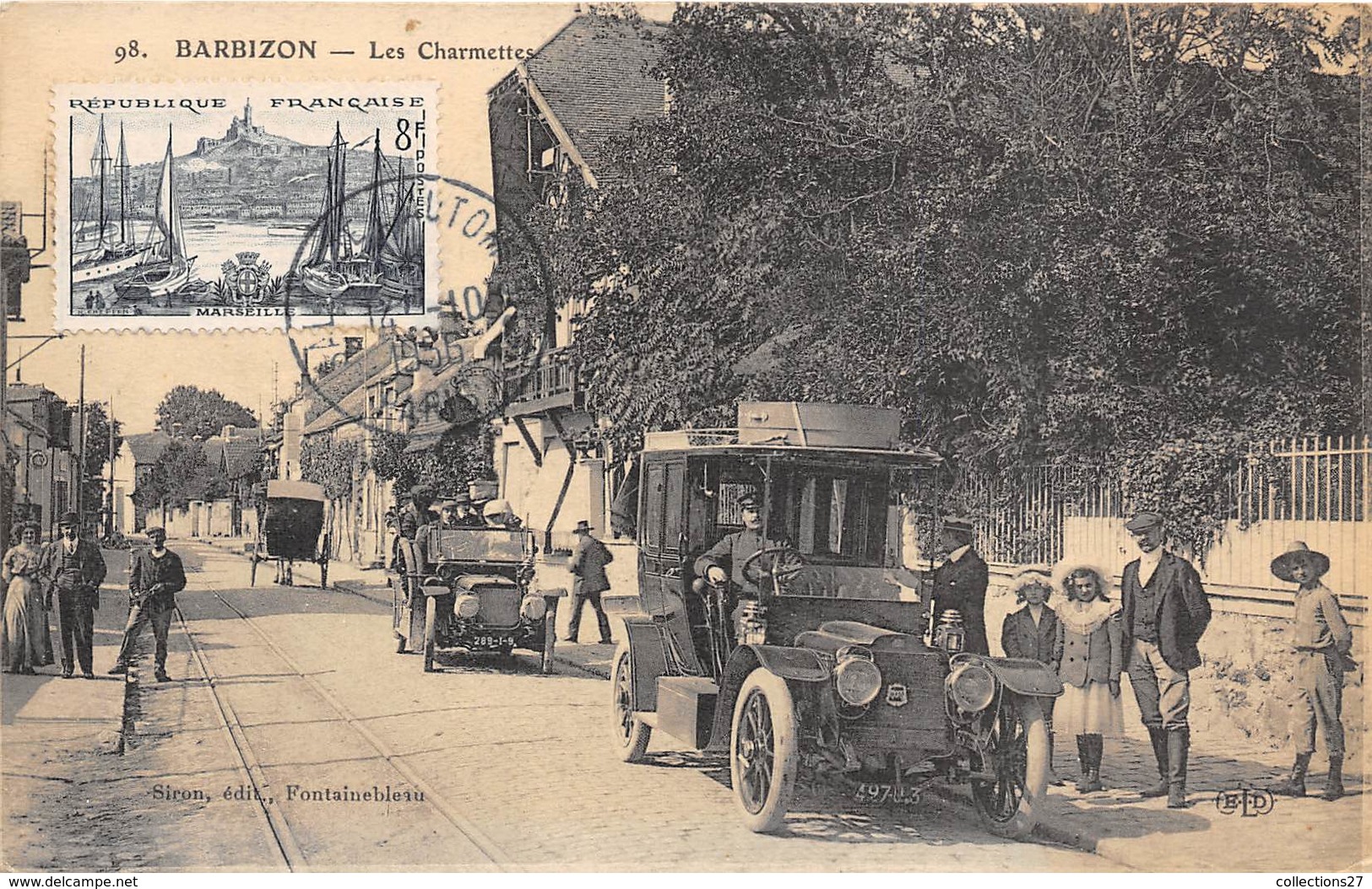 77-BARBIZON- LES CHARRETTES - Barbizon