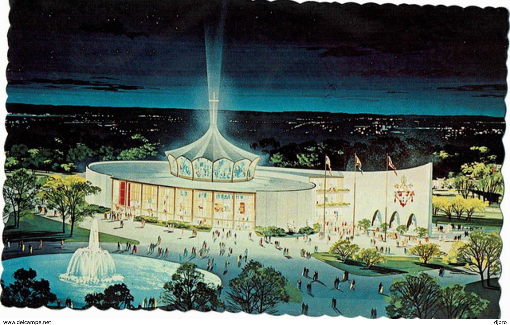 Pavilion Of The Vatican     World Fair  1964-65 - Expositions