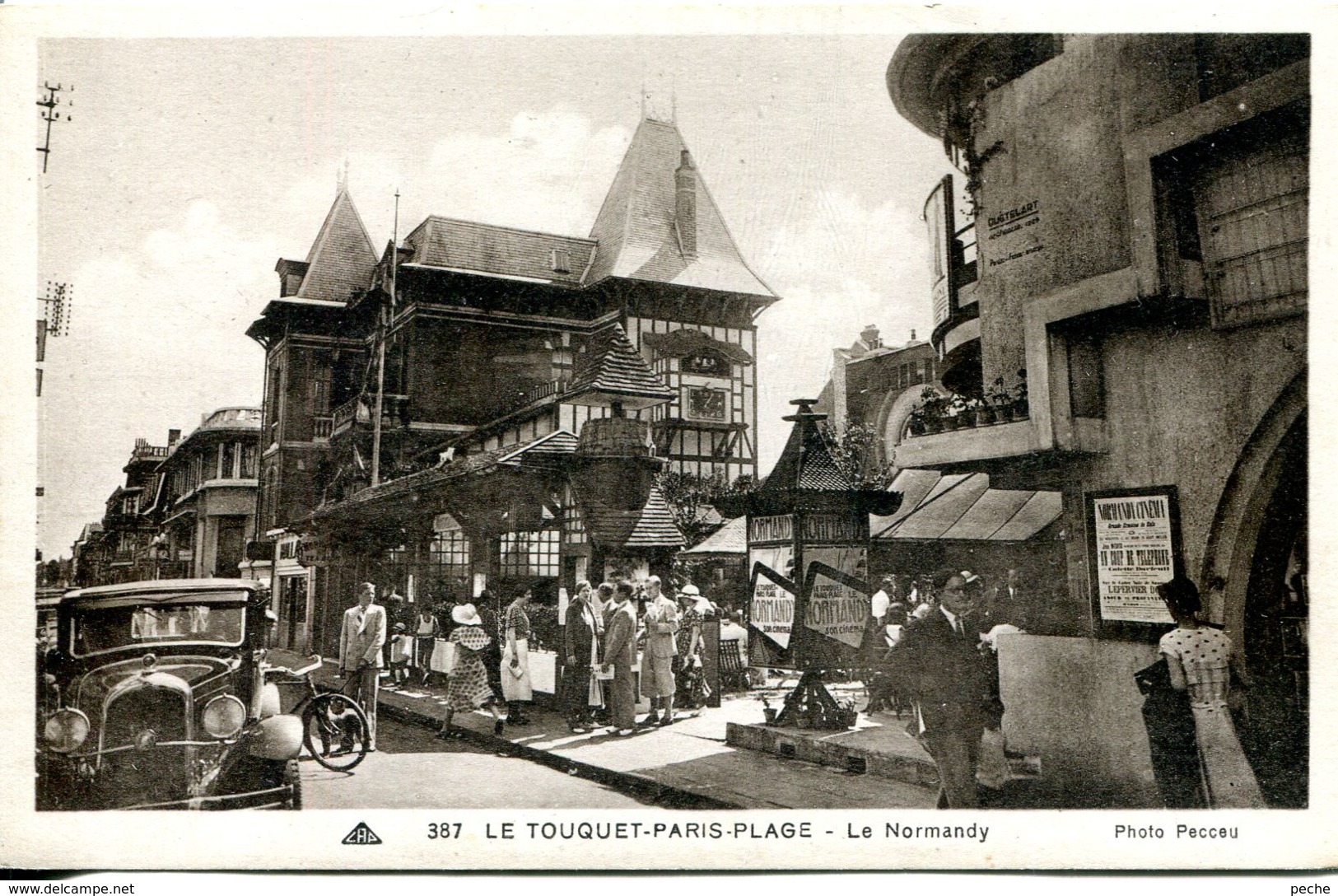 N°4489 T -cpa Le Touquet Paris Plage -le Normandy- - Le Touquet