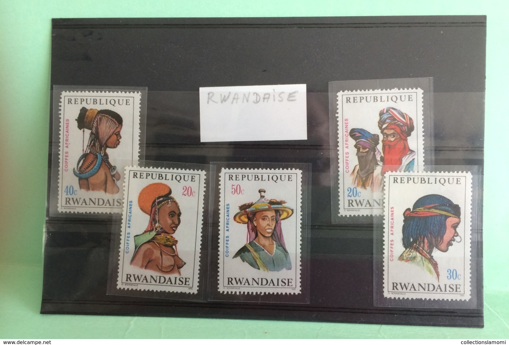 Lot Timbres Neufs, Afrique Lot Rwandaise Voir Photos (n°11) - Collections (sans Albums)