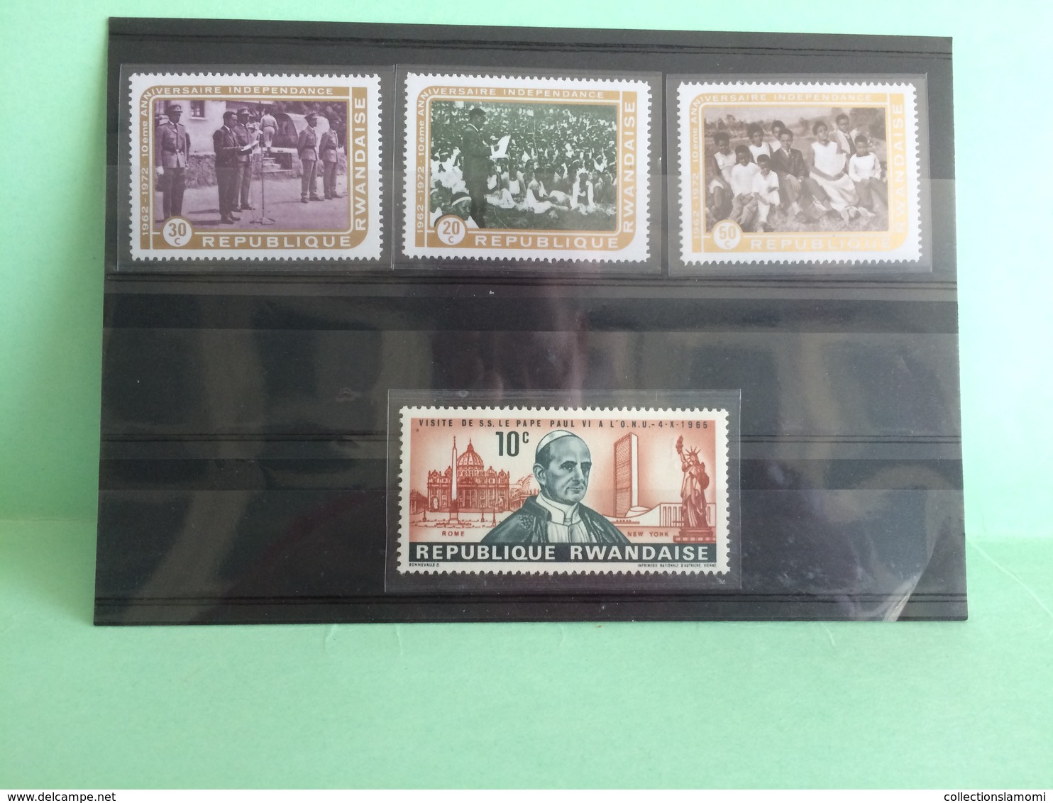 Lot Timbres Neufs, Afrique Lot Rwandaise Voir Photos (n°11) - Collections (sans Albums)