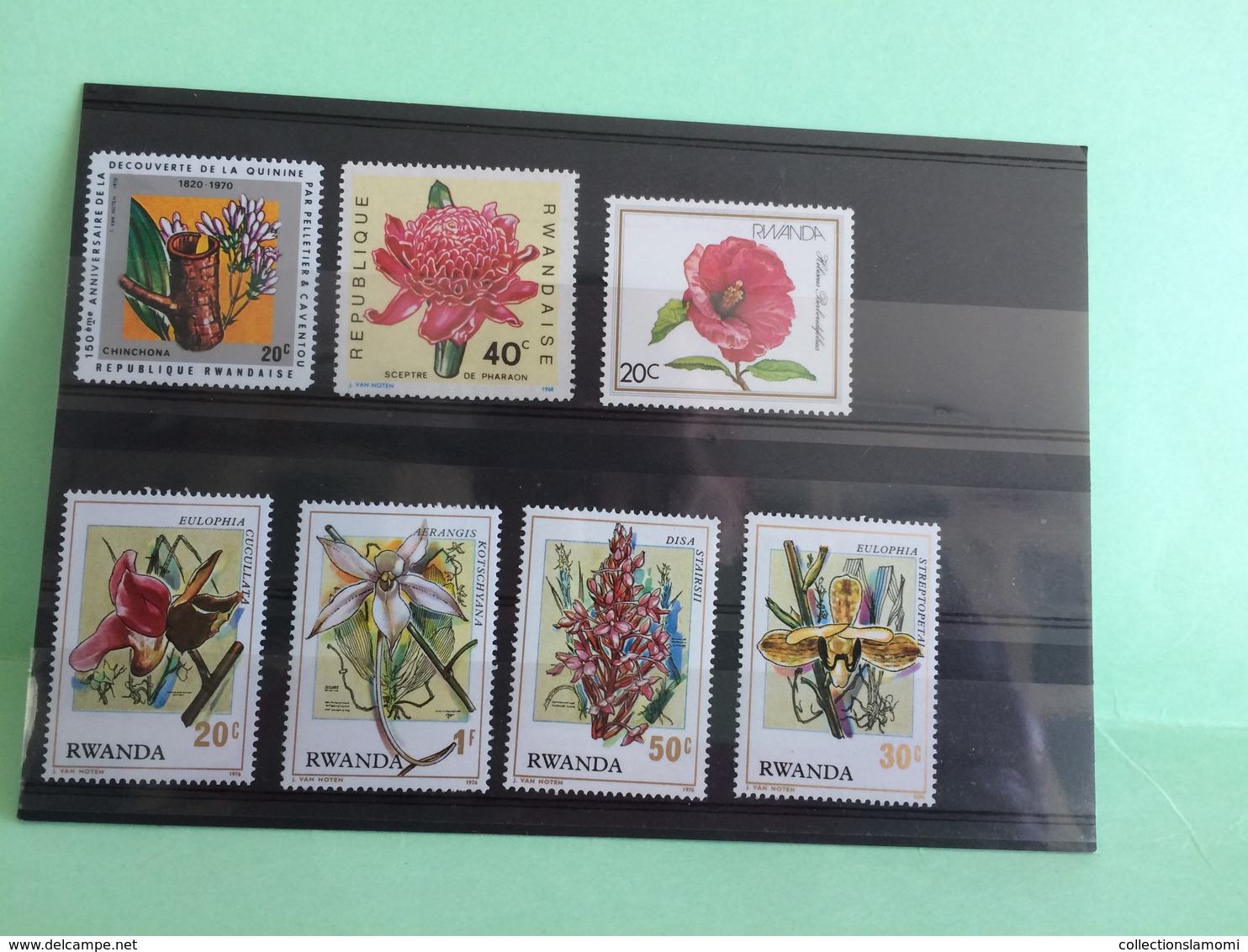 Lot timbres neufs, Afrique Lot Rwandaise voir photos (n°11)
