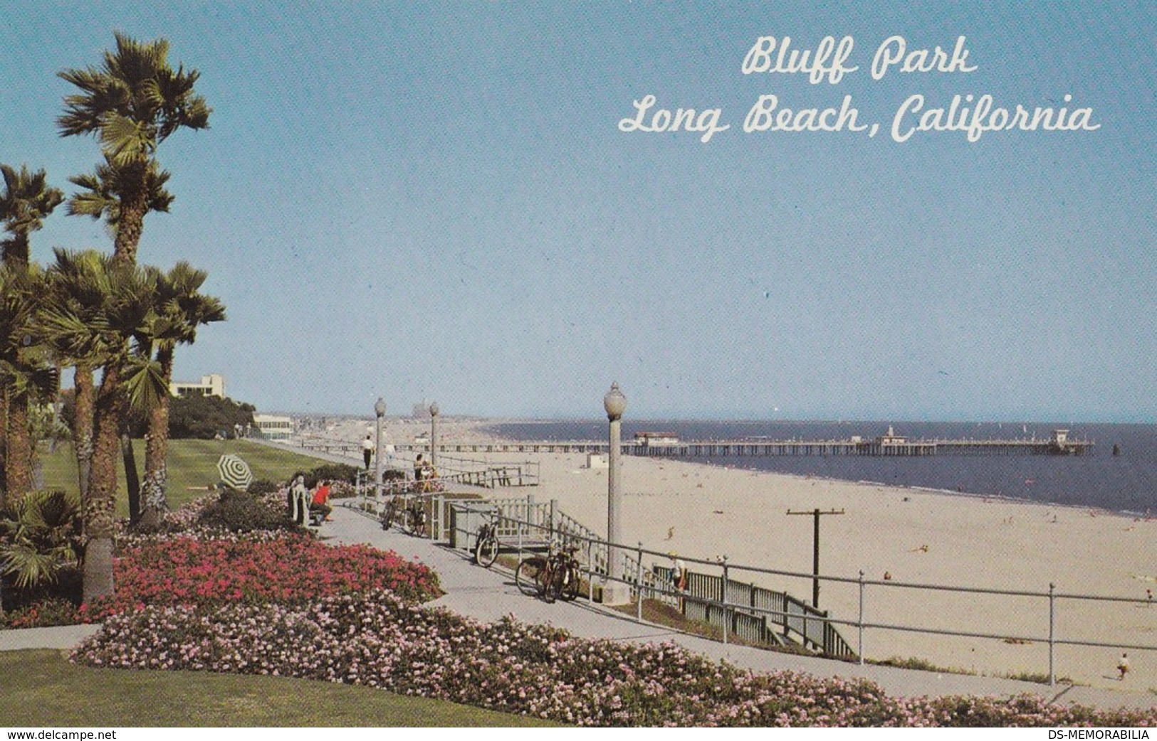 Long Beach CA - Bluff Park And Belmont Pier 1973 - Long Beach