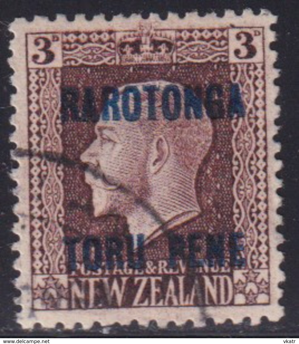 COOK ISLANDS 1919 SG #49a 3d Perf.14x14½ Used - Cook Islands