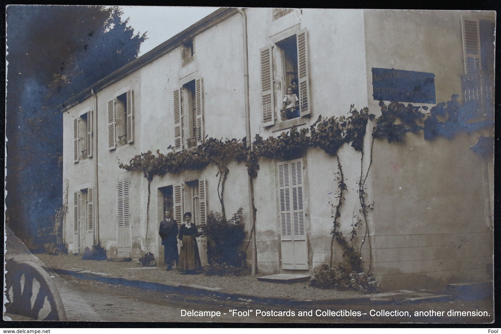 Luxeuil-les-Bains - Pension "Les Pâquerettes" Famille Propriétaire 1909 Rue Clemenceau Rue Des Thermes - Luxeuil Les Bains