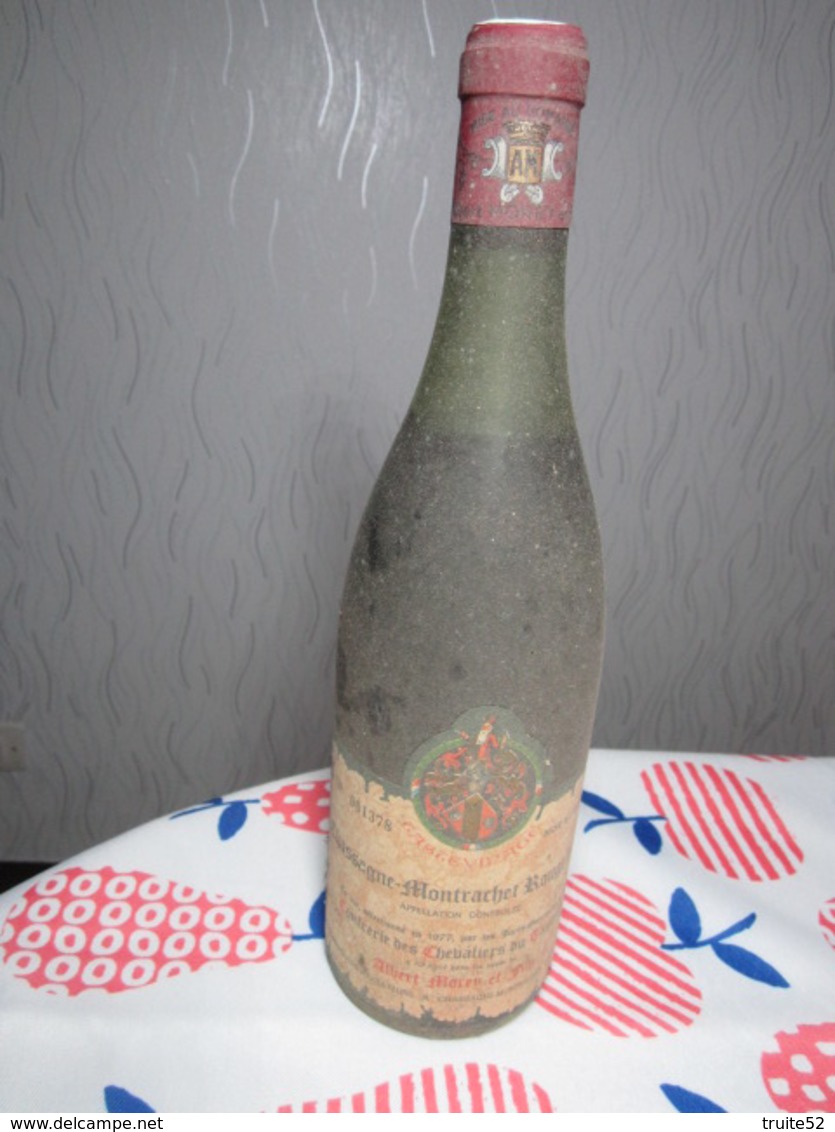 1973 CHASSAGNE-MONTRACHET ROUGE (Bourgogne) N° 001378 Propriétaire Albert MOREY Et Fils 5 Cm Au Collier - Vin