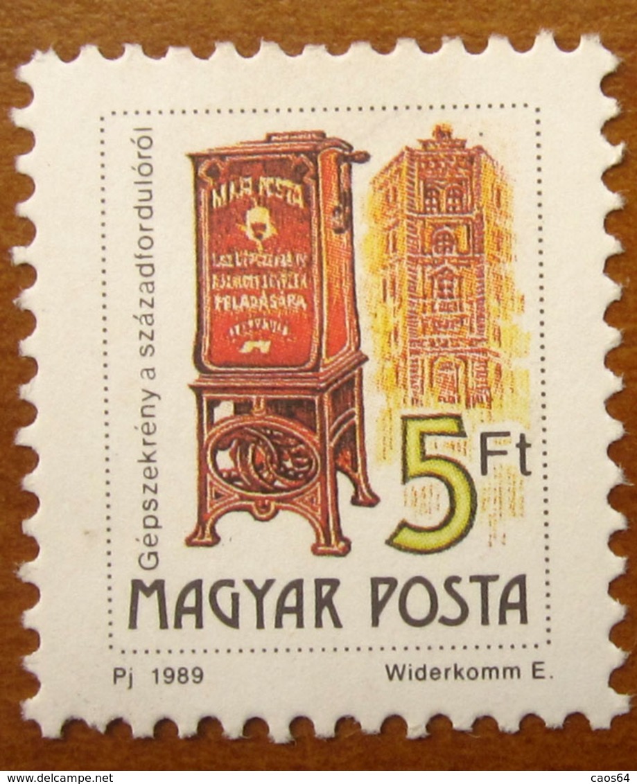 Pj 1989 UNGHERIA MAGYAR Mailbox - Nuovo MNH - Nuovi