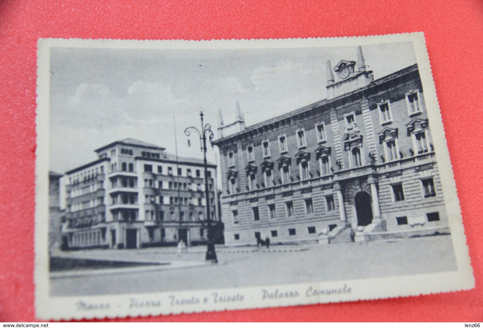 Monza Brianza Il Palazzo Comunale 1940 + Senza Francobollo - Monza