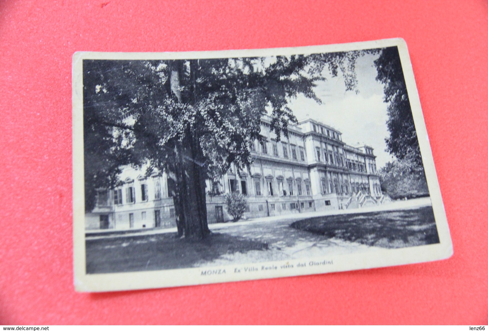 Monza Brianza Villa Reale Vista Dai Giardini 1954 + Senza Francobollo - Monza