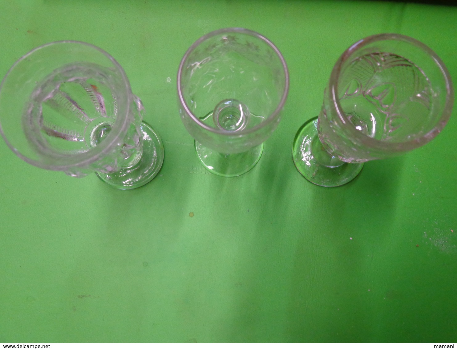 Lot De 3 Verres (petit) A Liqueur - Verres