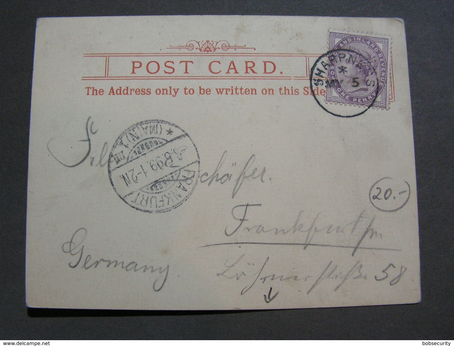 GB Karte 1899 - Gloucester