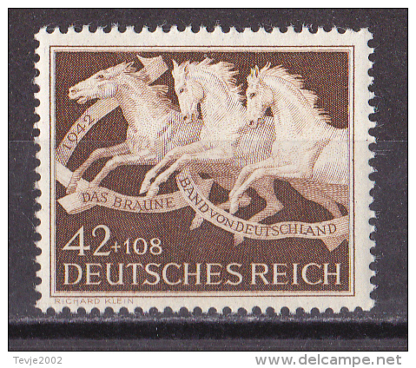 Wgd_ Deutsches Reich -  Mi.Nr. 815 - Postfrisch MNH - Neufs