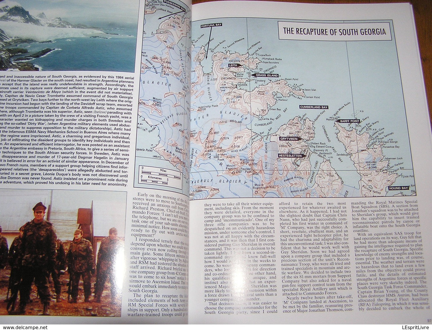 THE FALKLANDS WAR Then and Now Guerre Argentine UK Royaume Uni Argentina 1982 Islands British Task Force Marine Aviation