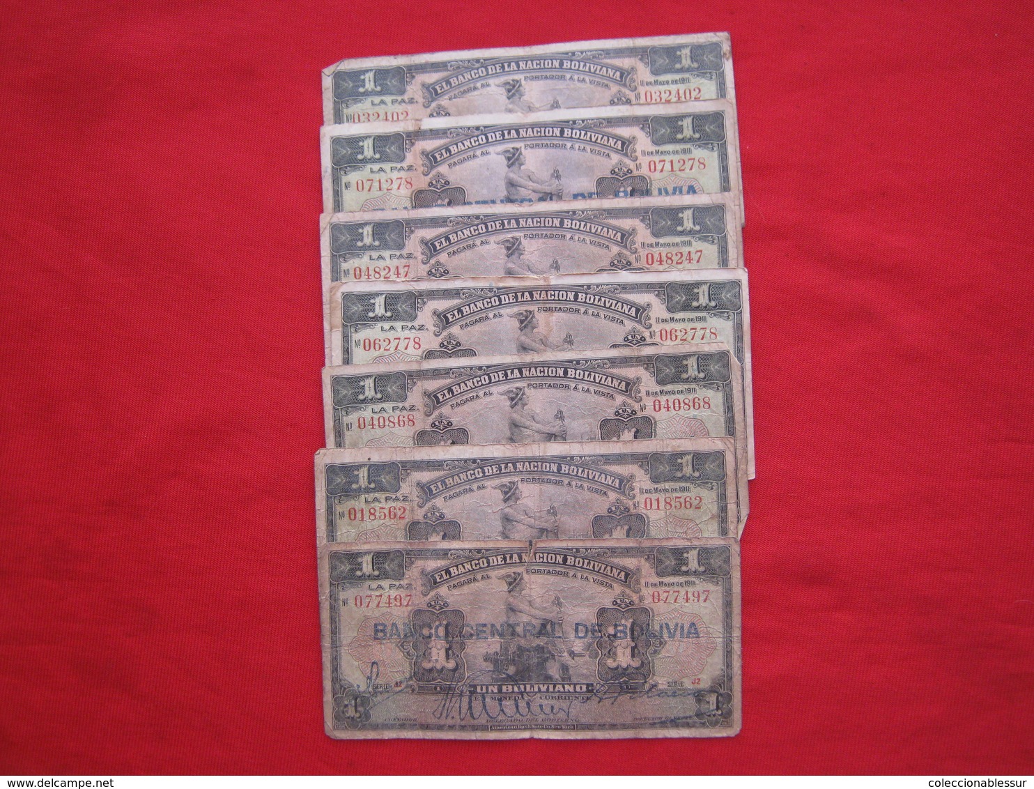 Bolivia Banknotes Lot 200+ - Vrac - Billets