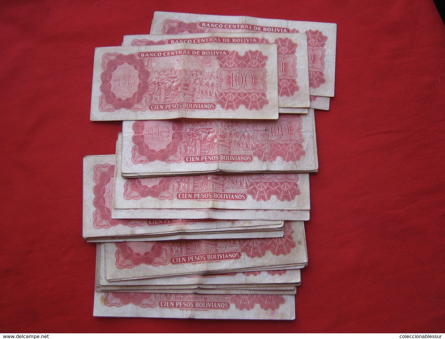 Bolivia Banknotes Lot 200+