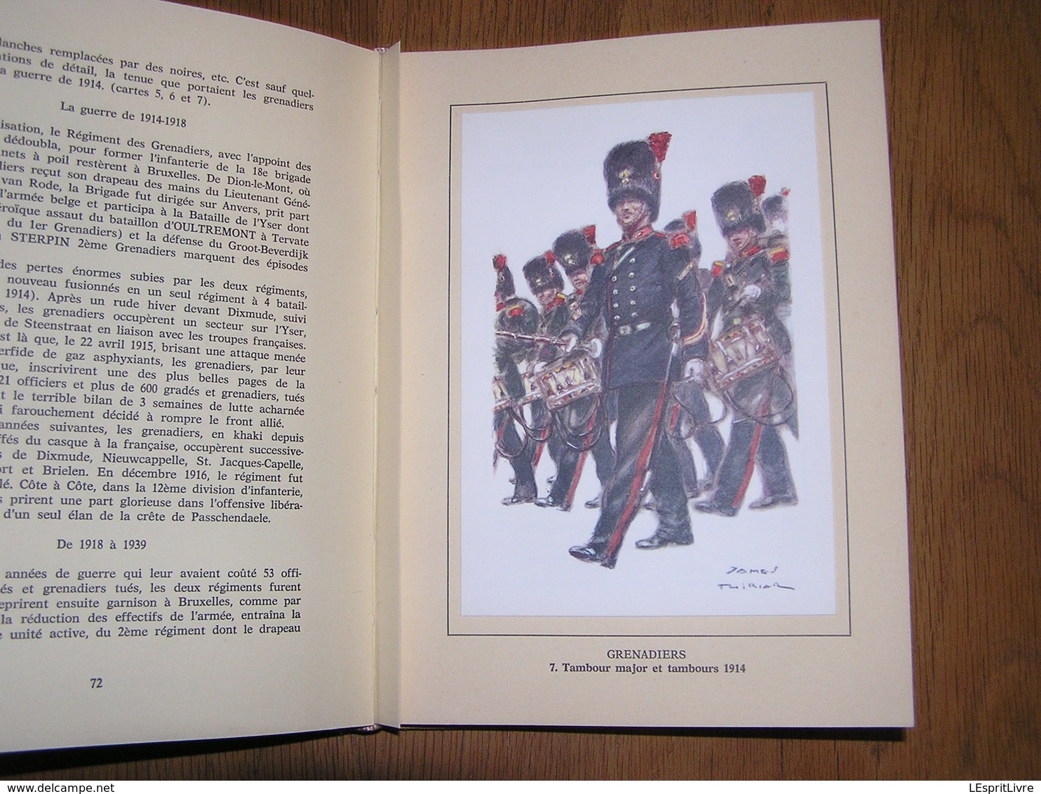 UNIFORMES BELGES Tome 1 Illustrations James Thiriar Album Chromos Historia Guerre 14 18 40 45 Gendarmerie Infanterie