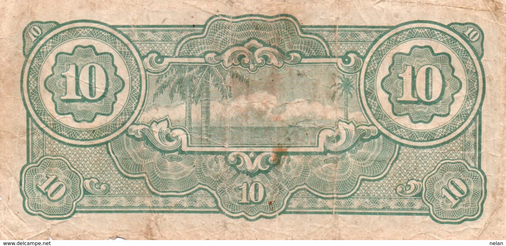 MALAYA 10 DOLLARS 1942 P-M7 - Altri – Asia