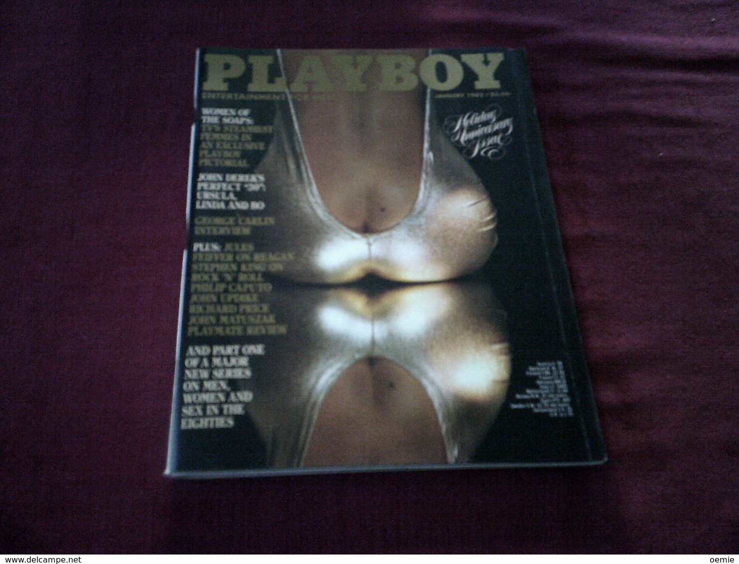 PLAYBOY    JANUARY  1982 - Pour Hommes