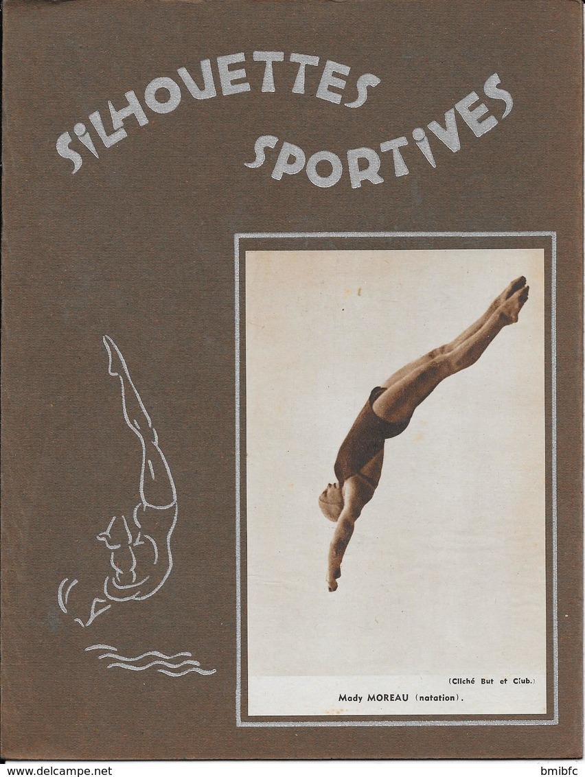 Protège-cahier - Silhouettes Sportives ( Natation) -  Mady MOREAU - Sports