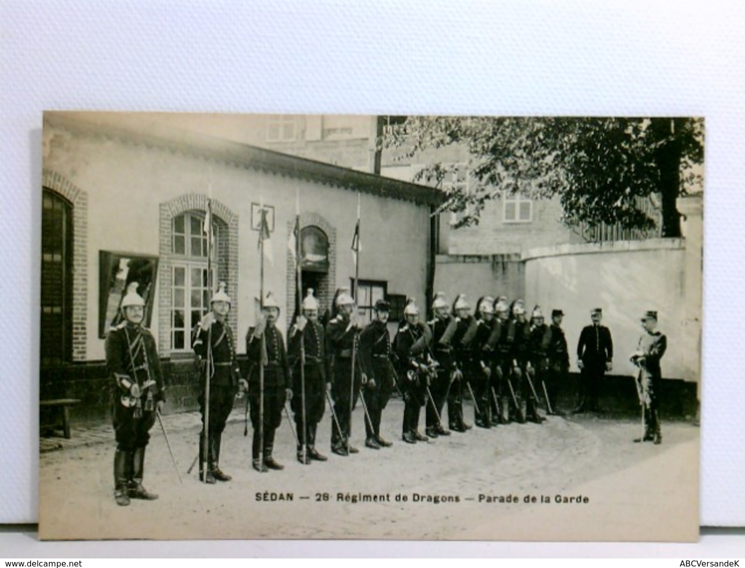 Seltene AK Sédan - 28 Régiment De Dragons - Parade De La Garde; Dragoner, Uniformen, Militär; Ungelaufen; Belg - Sonstige & Ohne Zuordnung