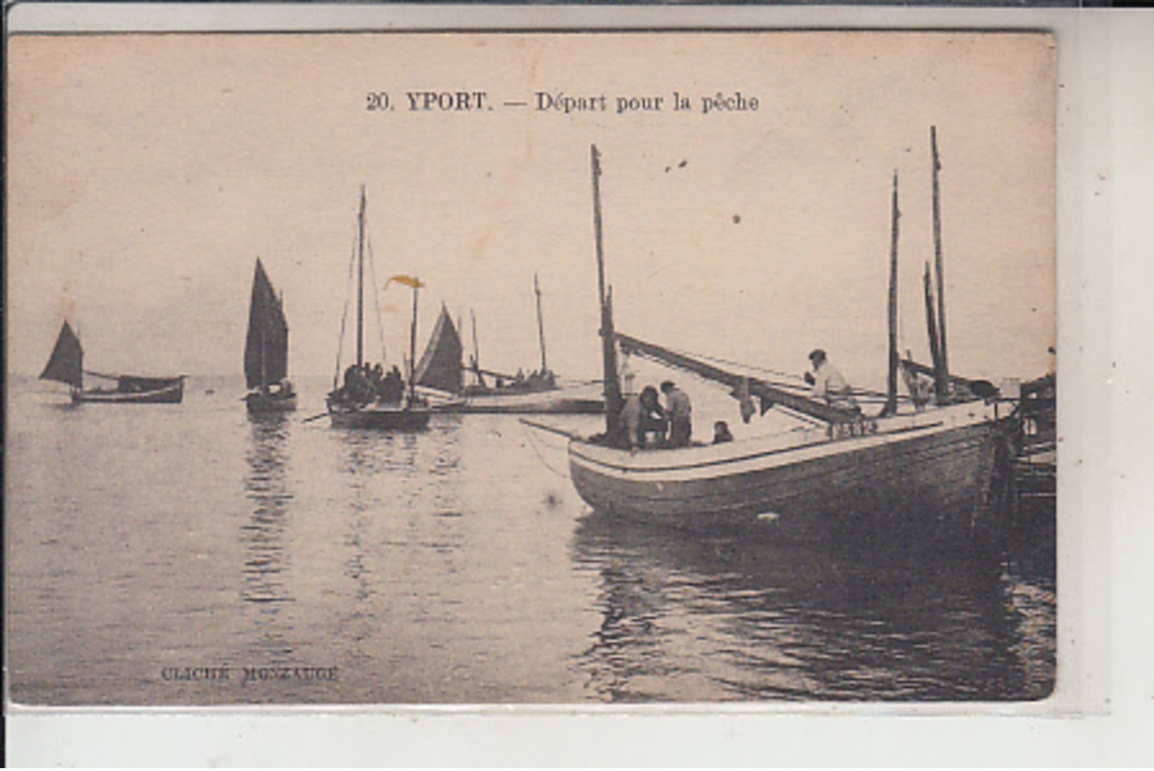 76 - YPORT - Départ Pour La Pêche   ( CAIQUES ) - Yport