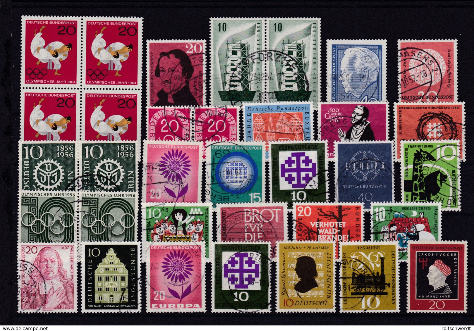 1 Steckkarte Mit Briefmarken Aus Nachlass, Gemischt - Autres & Non Classés
