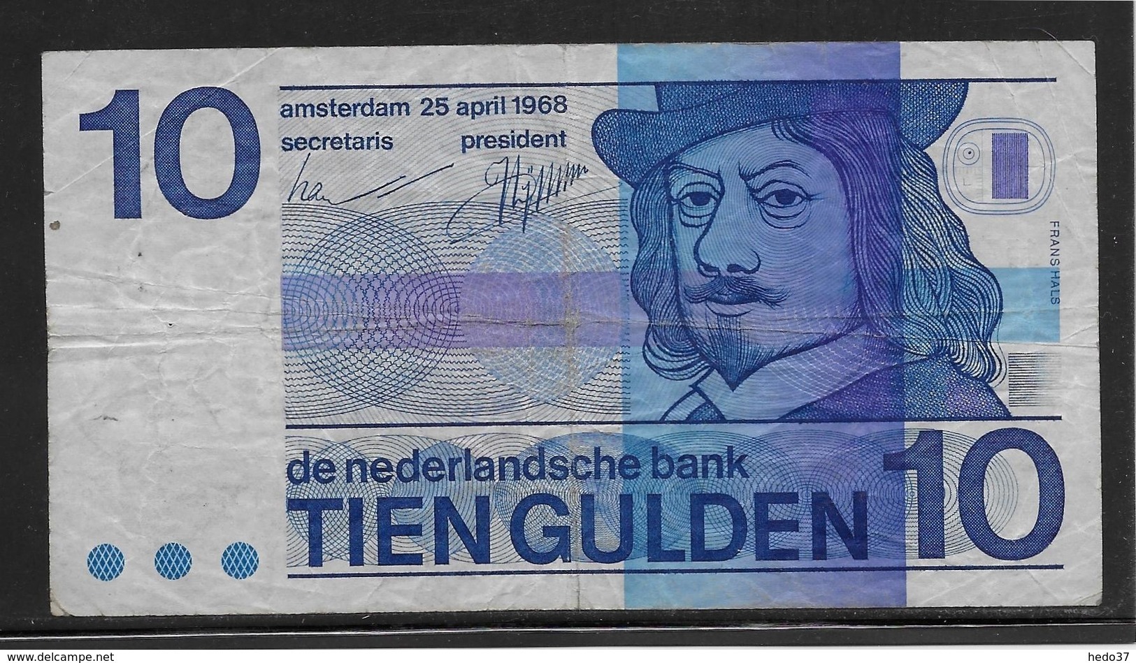 Pays Bas - 10 Gulden - Pick N°91 - TB - 10 Florín Holandés (gulden)