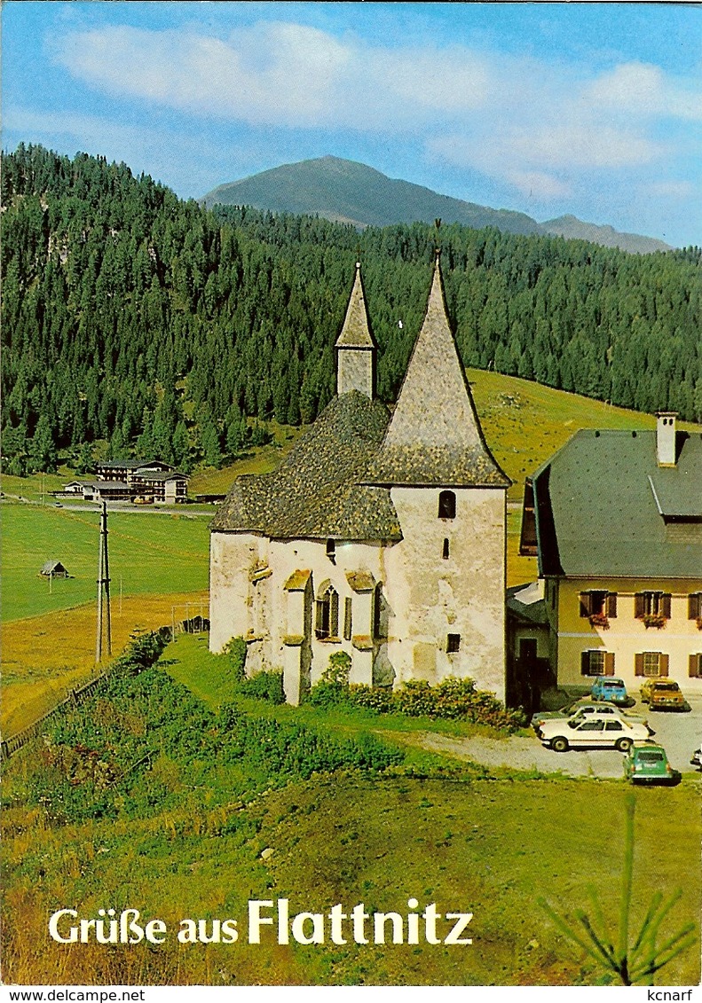 CP De JOHANNESKIRCHE Auf Der FLATTNITZERHÖHE  " GRÜBE AUS FLATTNITZ " Glödnitz - St. Veit An Der Glan