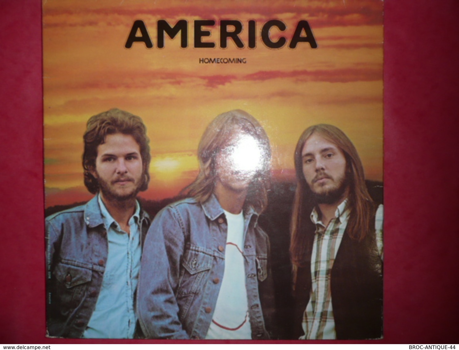 LP N°2253 - AMERICA - HOMECOMING - GRAND GROUPE - 45 T - Maxi-Single