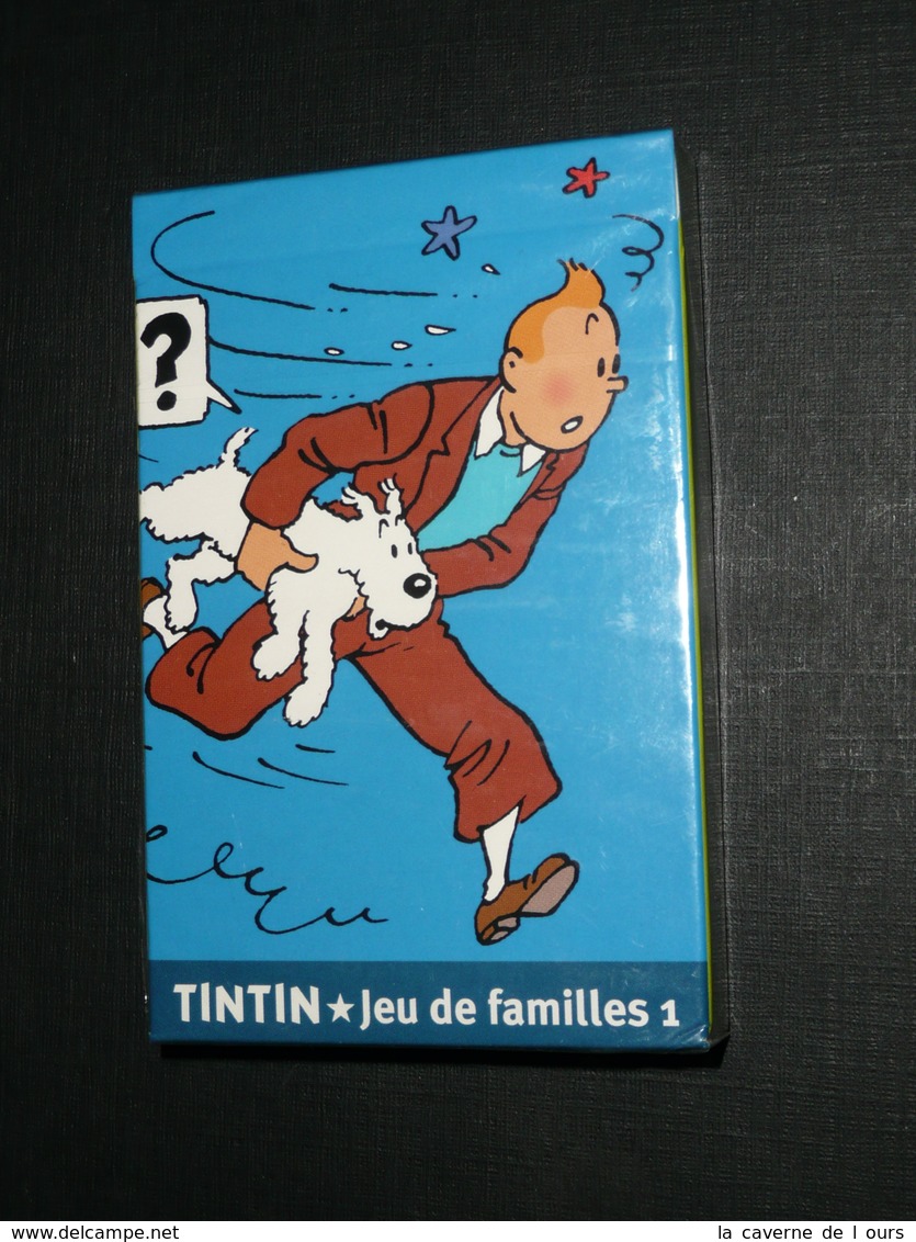 Rare Jeu De Cartes NEUF BD Hergé Tintin, Moulinsart, Jeu Des Familles - Autres & Non Classés