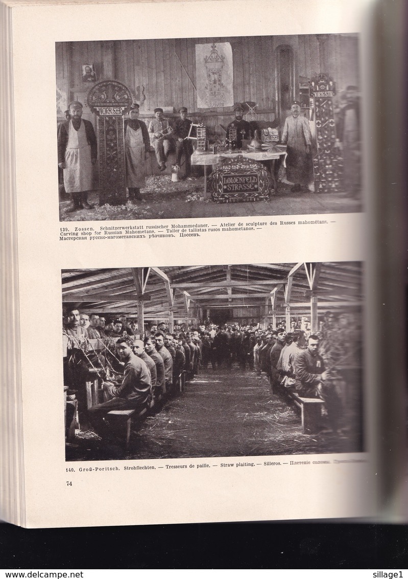 Livre > Allemand > Histoire >  Guerre Mondiale > 1914-1918 > 1915 > Les Camps De Prisonniers De Guerre En Allemagne - 5. Guerre Mondiali