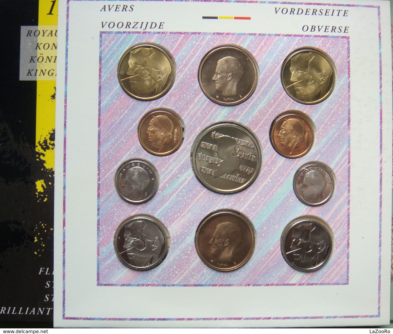 LaZooRo: Belgium FDC Set 1991 50 Centimes - 50 Francs 10 Coins Scarce UNC - FDEC, BU, BE & Münzkassetten