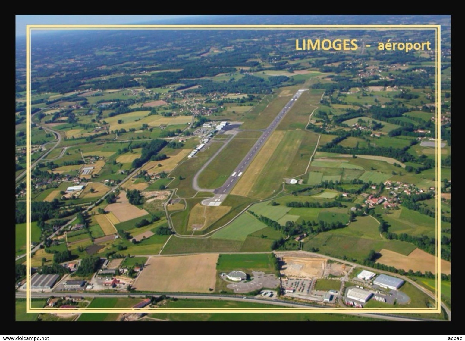 87  LIMOGES  -  Vue Generale De L'aeroport ... - Limoges
