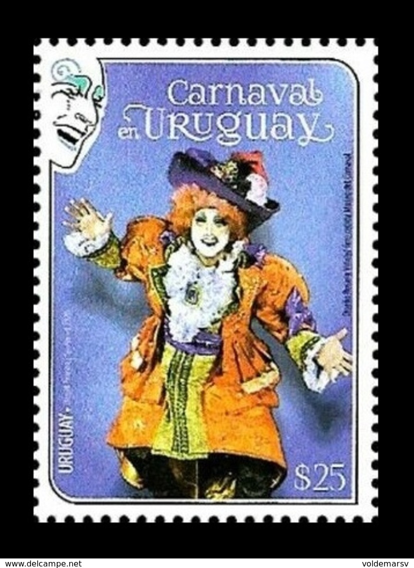 Uruguay 2020 Mih. 3741 Uruguayan Carnival MNH ** - Uruguay