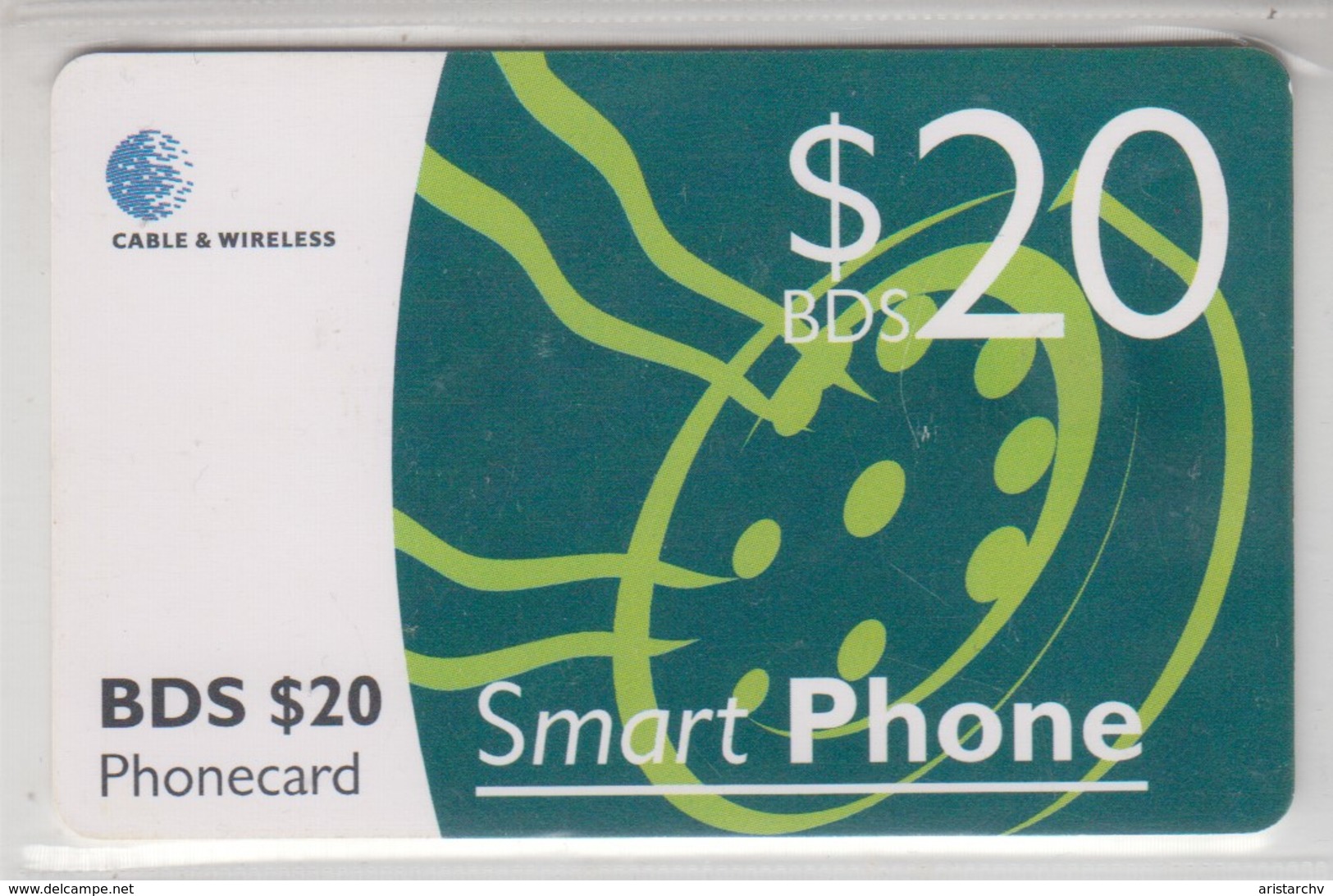 BARBADOS 2000 GREEN SMART PHONE - Barbados