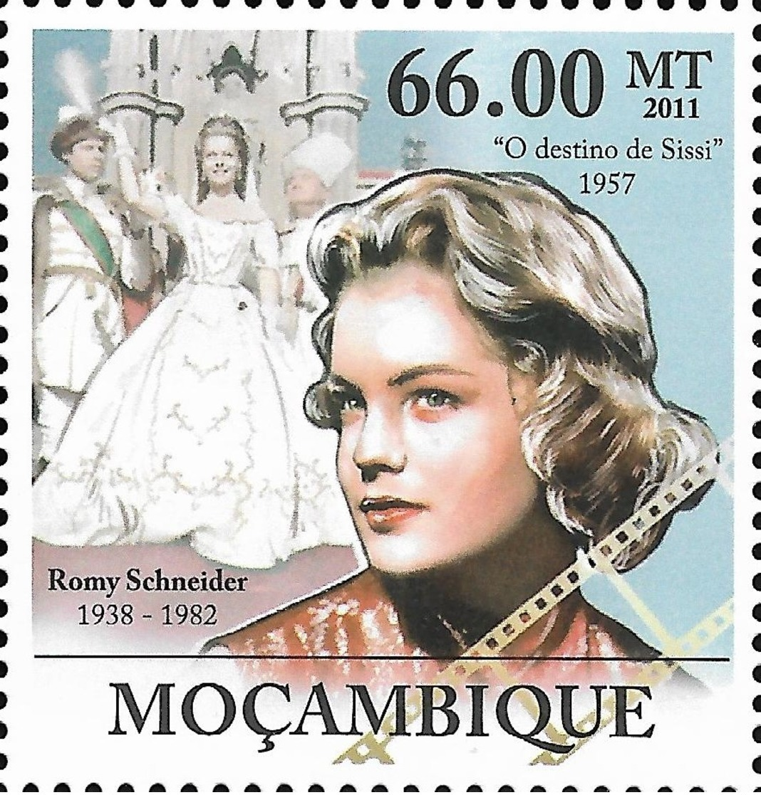 Mozambique Romy Schneider Sissi Cinema 1v Stamp MNH Michel:5423 - Other & Unclassified