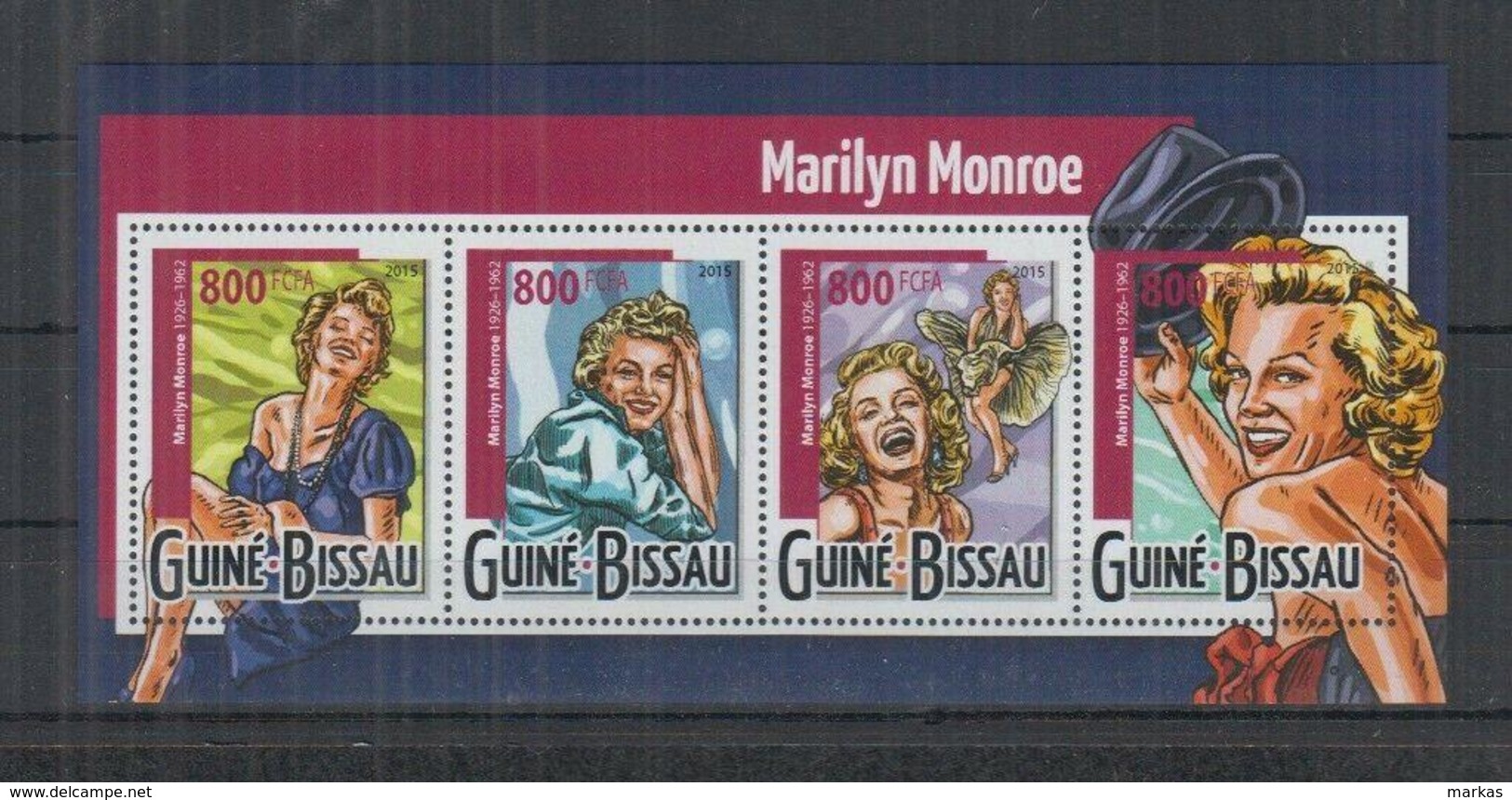 I353. Guinea-Bissau - MNH - 2015 - Famous People - Marilyn Monroe - Sonstige & Ohne Zuordnung