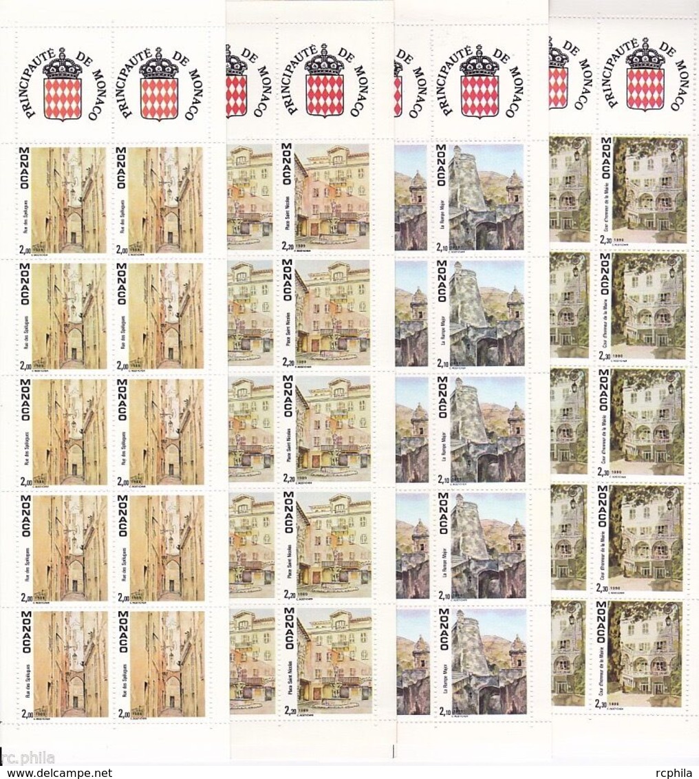 RC 15804 MONACO N° 3 / 6 COTE 49€ CARNETS VIEUX MONACO NEUF ** MNH TB - Postzegelboekjes