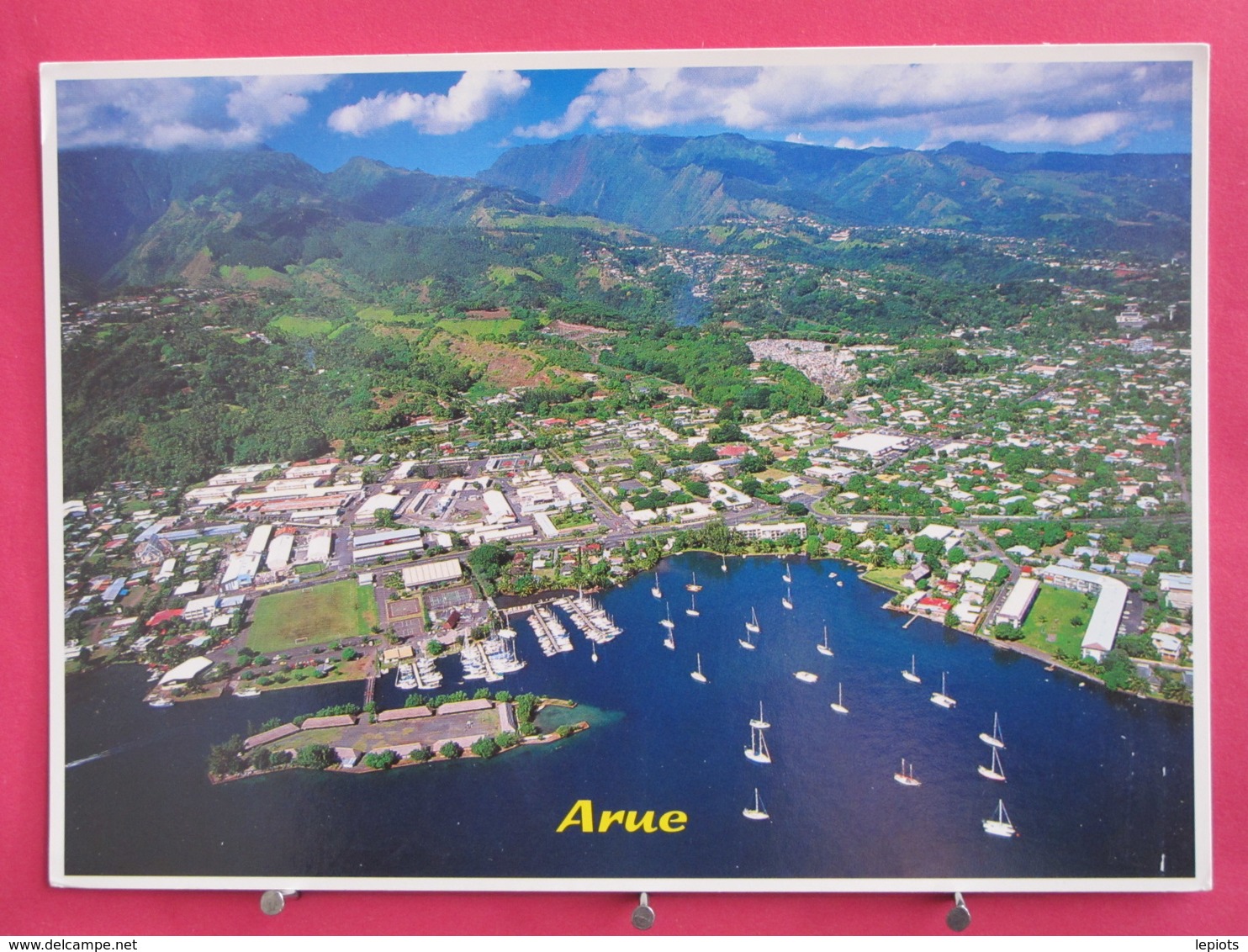 Visuel Pas Très Courant - Tahiti - Arue - Yacht Club - Très Bon état - Recto Verso - Tahiti