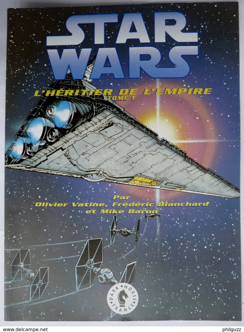 DOSSIER DE PRESSE DEPLIANT DARK HORSE STAR WARS VATINE BLANCHARD 1995 - Dossiers De Presse