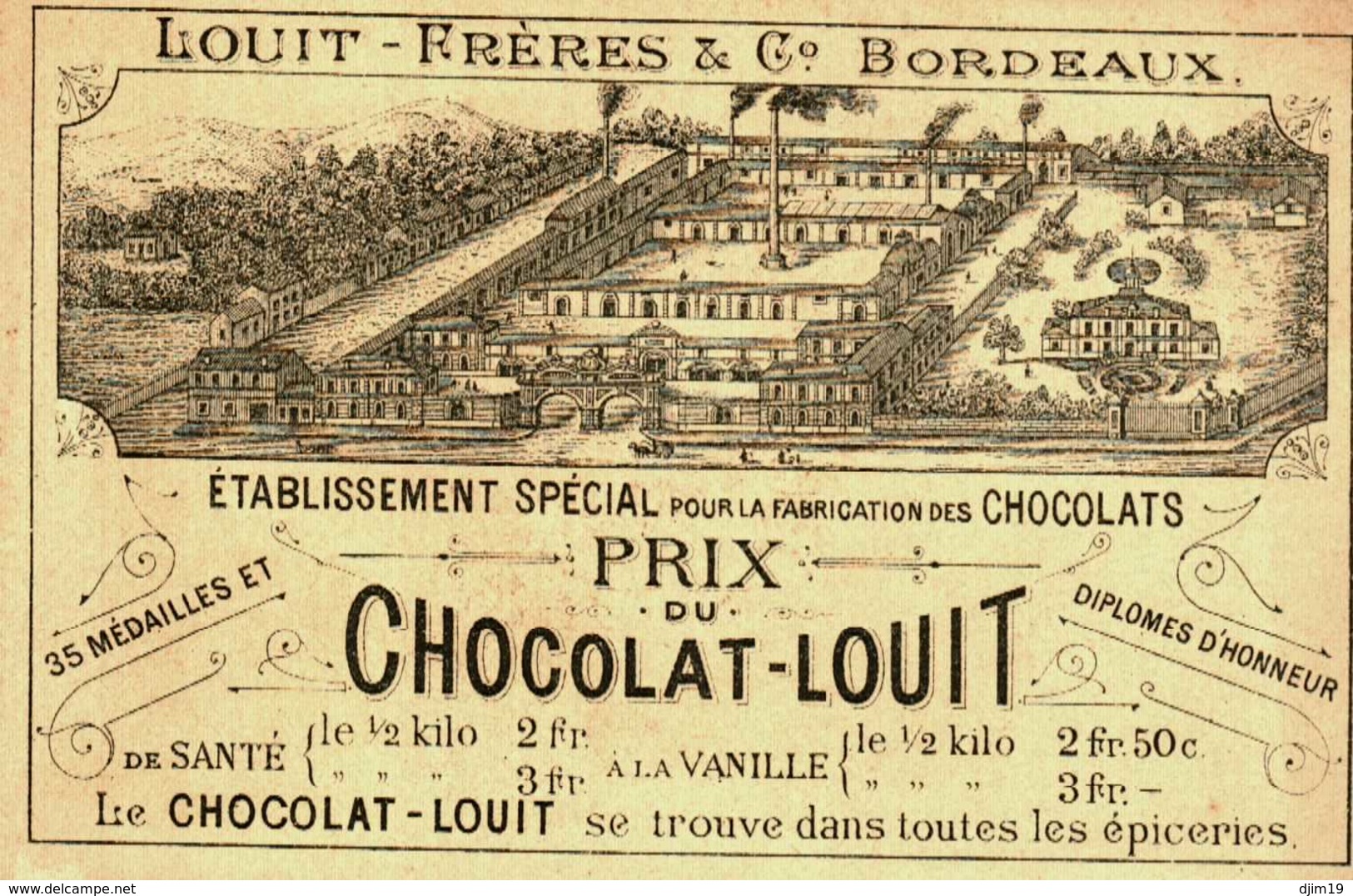 Chromo     Chocolat  Louit - Louit