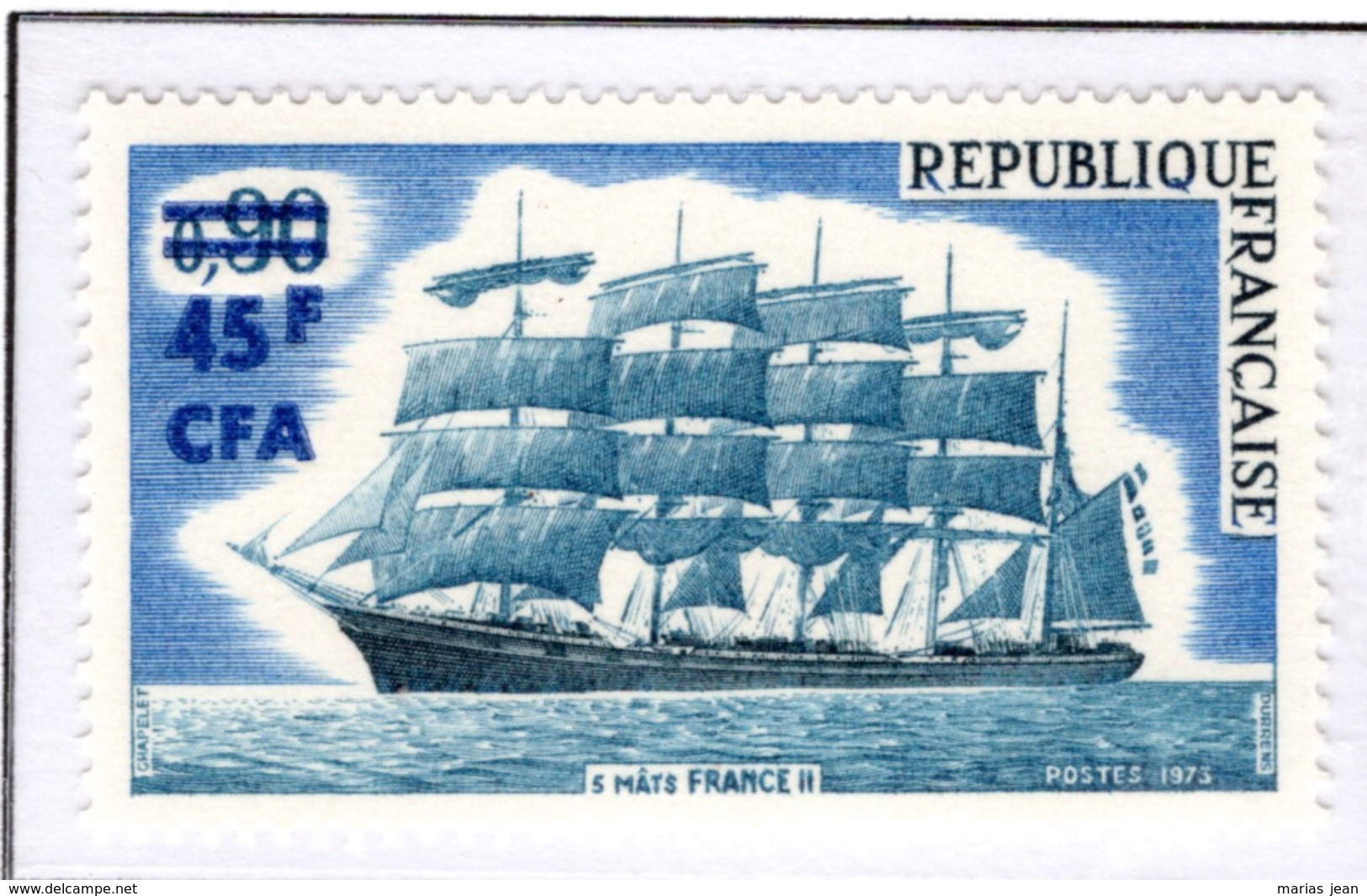 Ex Colonie Française  *  La Réunion  *  CFA  *   415    N** - Nuevos