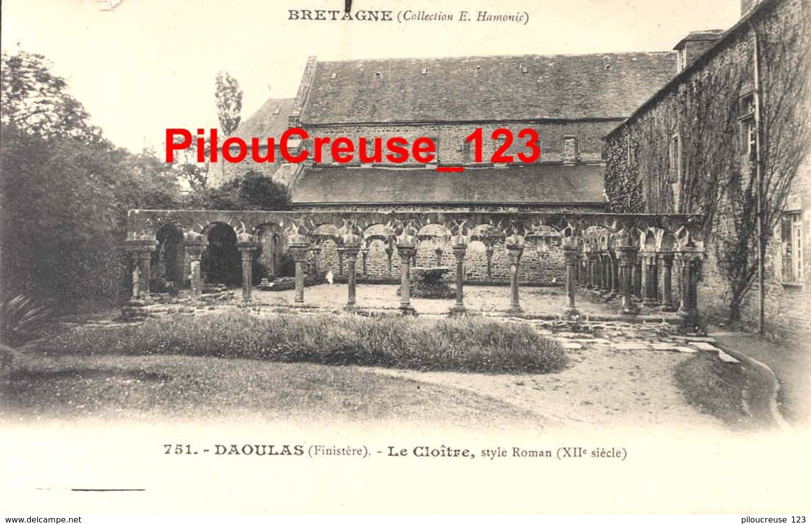 29 Finistère - DAOULAS - " Le Cloître " - CARTE PRECURSEUR - PEU COURANTE - Daoulas