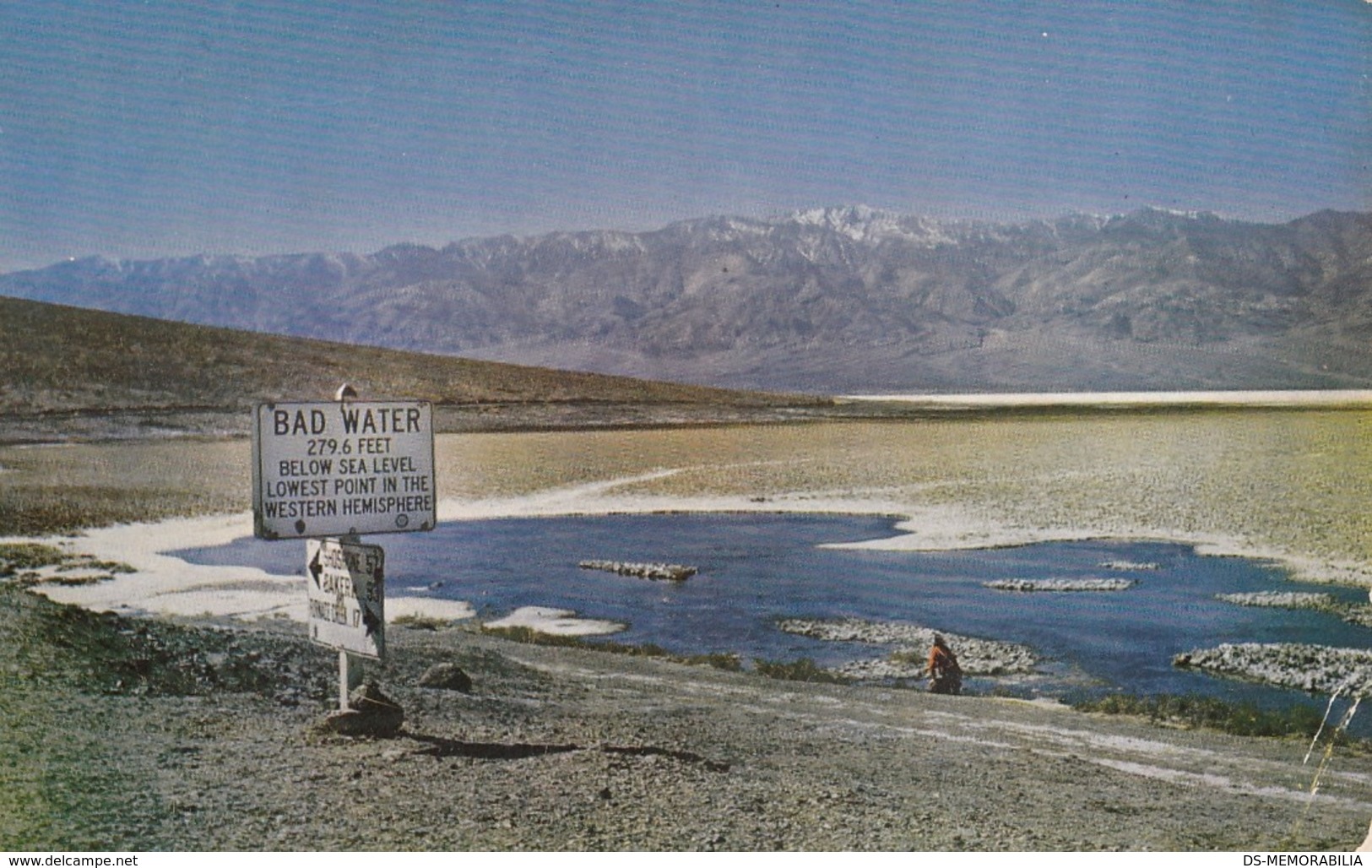 Bad Water Point , Death Valley CA 1954 - Death Valley