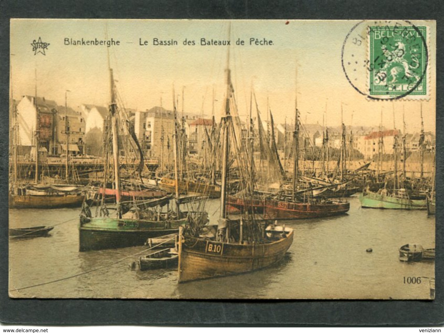 CPA - BLANKENBERGHE - Le Bassin Des Bateaux De Pêche - Blankenberge