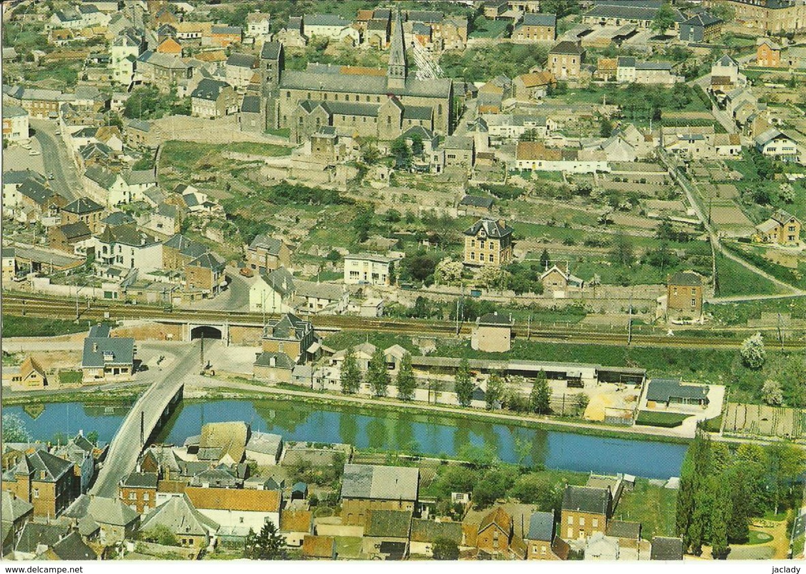 Lobbes -- Rive Gauche De La Sambre.   (2 Scans) - Lobbes