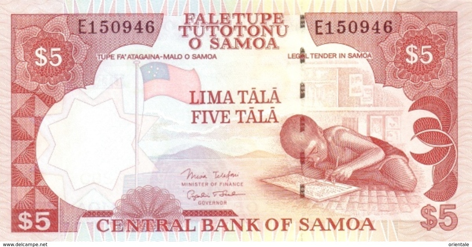 SAMOA P. 33b 5 T 2005 UNC - Samoa